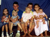 Some of the cousin gang in 1998